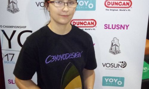 Naše studentka mistryní Evropy v jojování