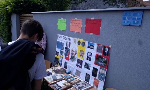 Studenti 5.A se toulali po Lanžhotě 
