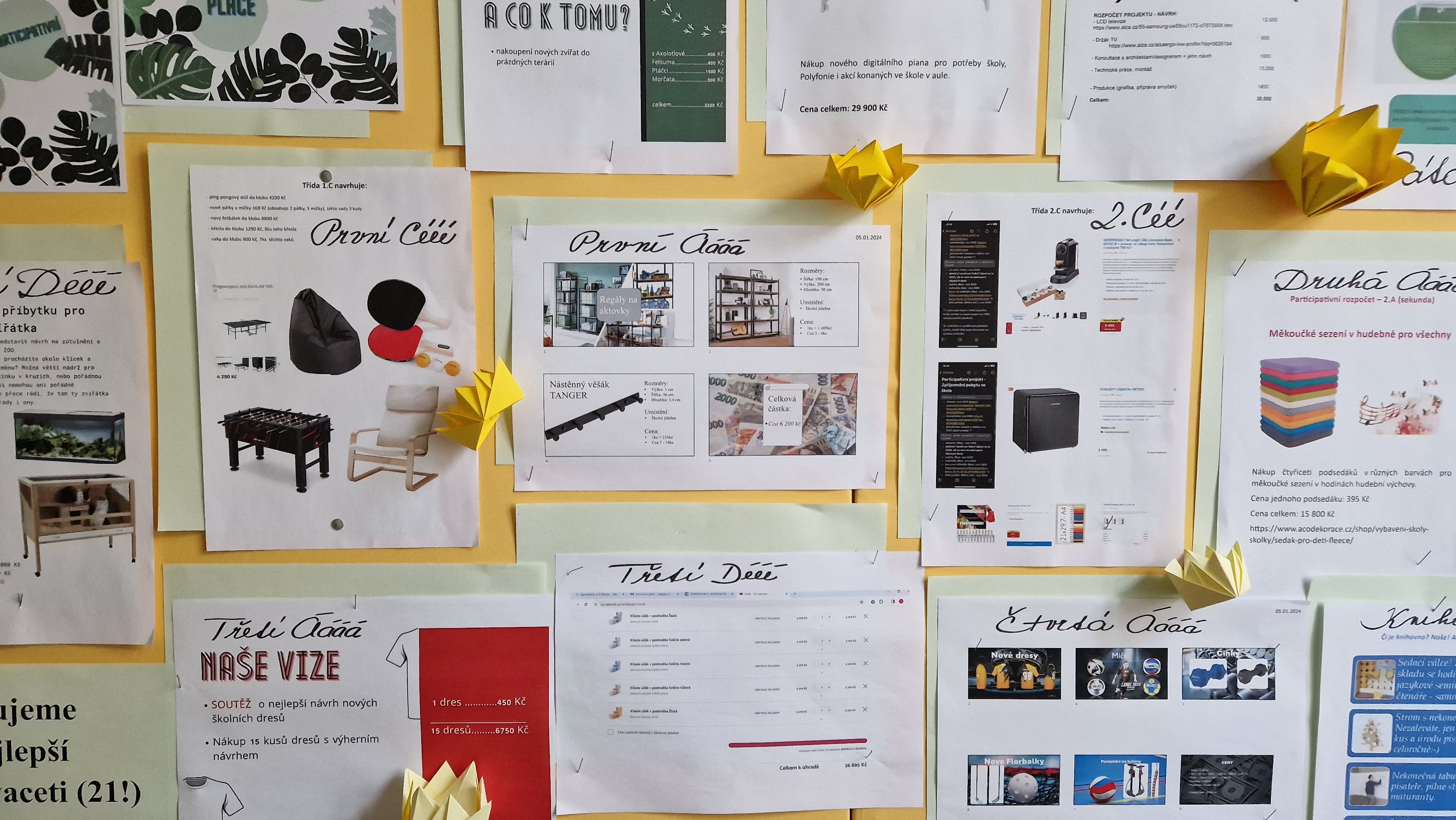 Studenti vylepšují školu