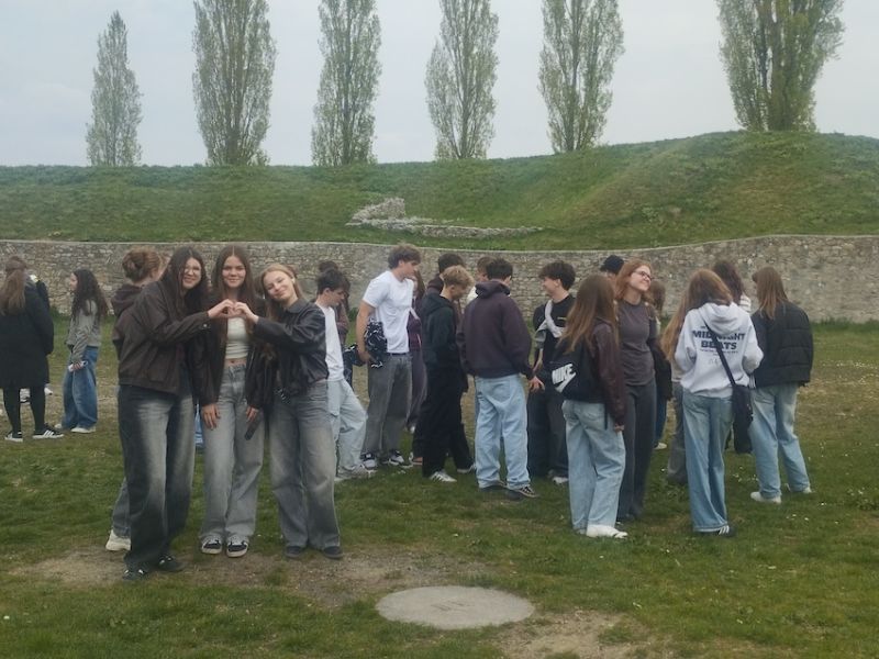 Prváci vyrazili po stopách Římanů