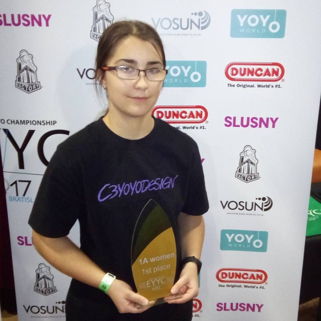 Naše studentka mistryní Evropy v jojování