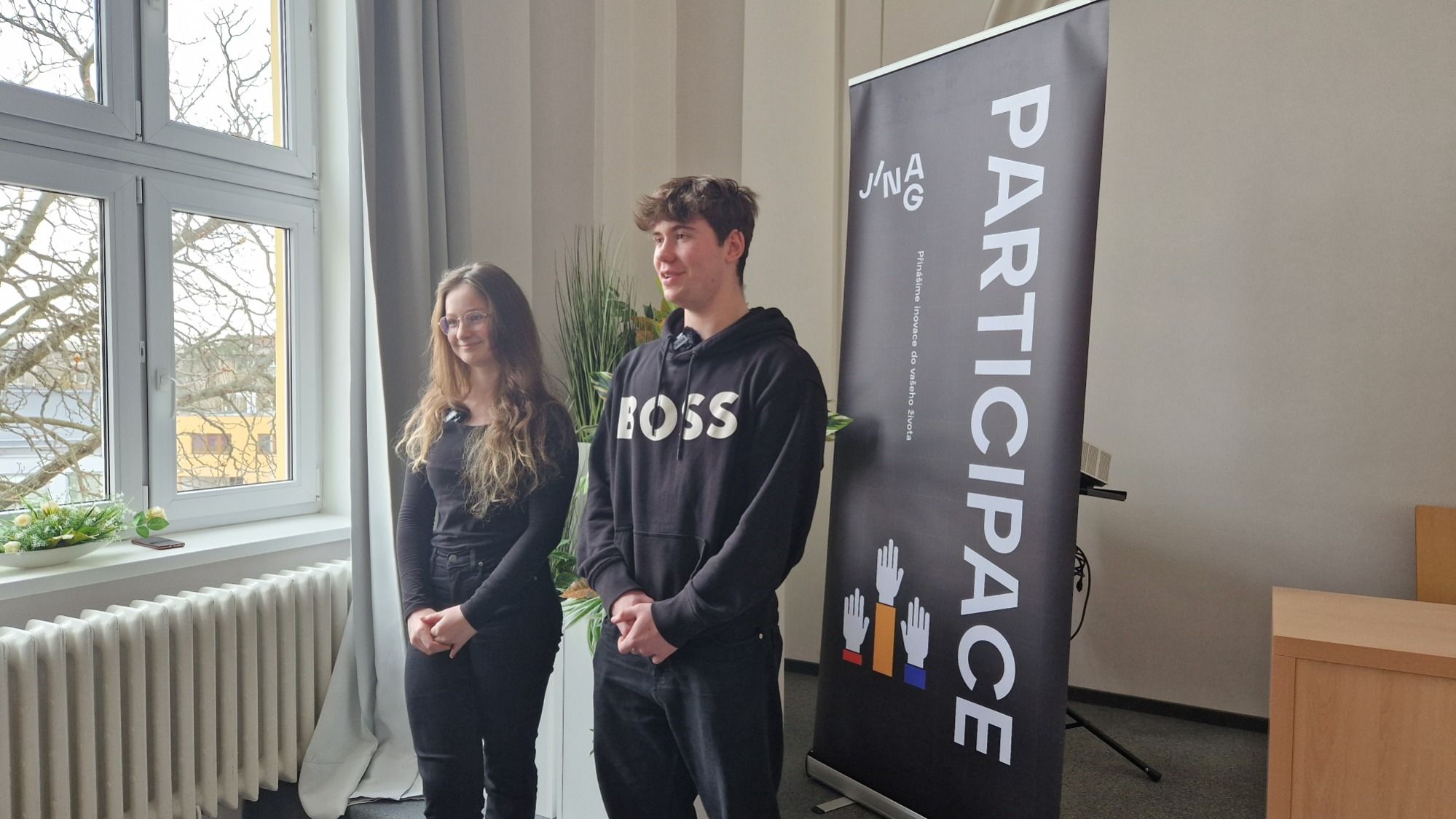 Naše gymnázium pilotní školou JINAG