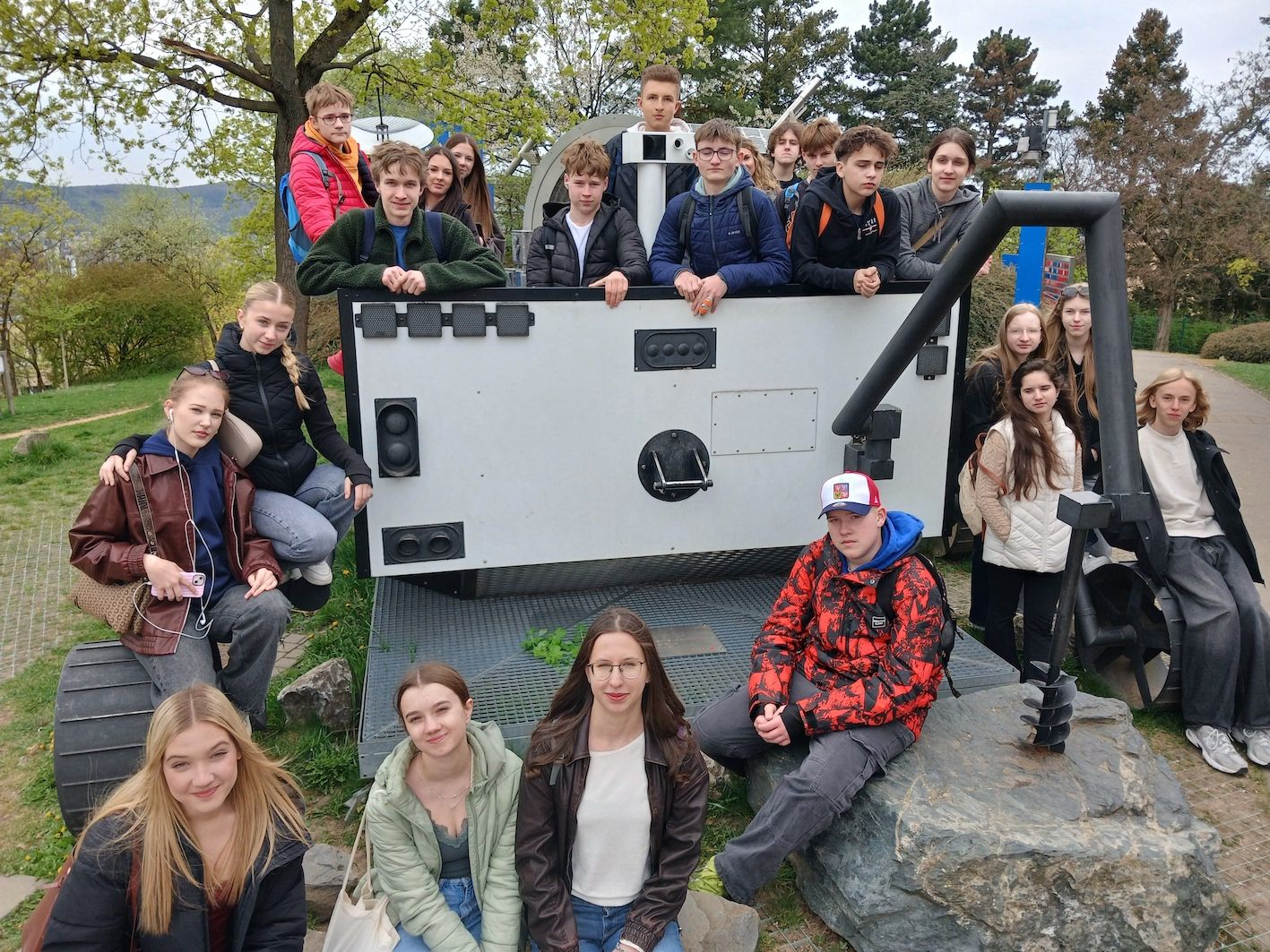 Kvarta navštívila Národní muzeum v Praze a brněnské planetárium