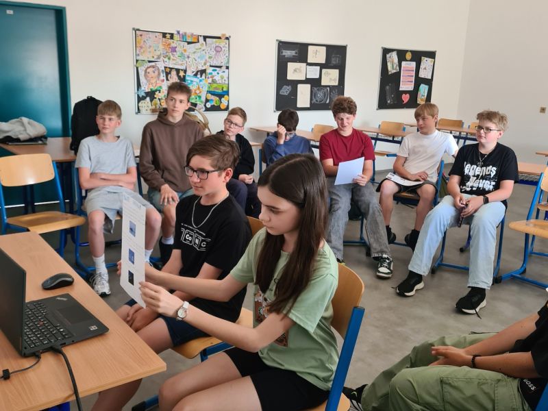 Sekundáni se zapojili do E-twinningového projektu