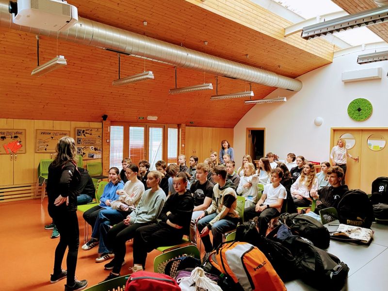 Tercie na exkurzi firmy SAKO Brno