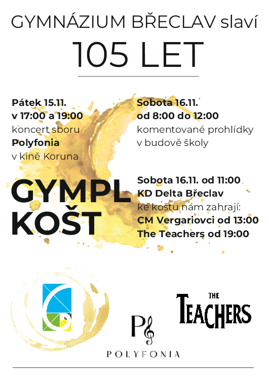 105. výročí založení Gymnázia Břeclav