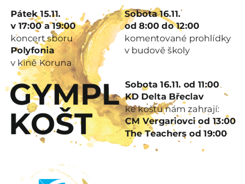 105. výročí založení Gymnázia Břeclav