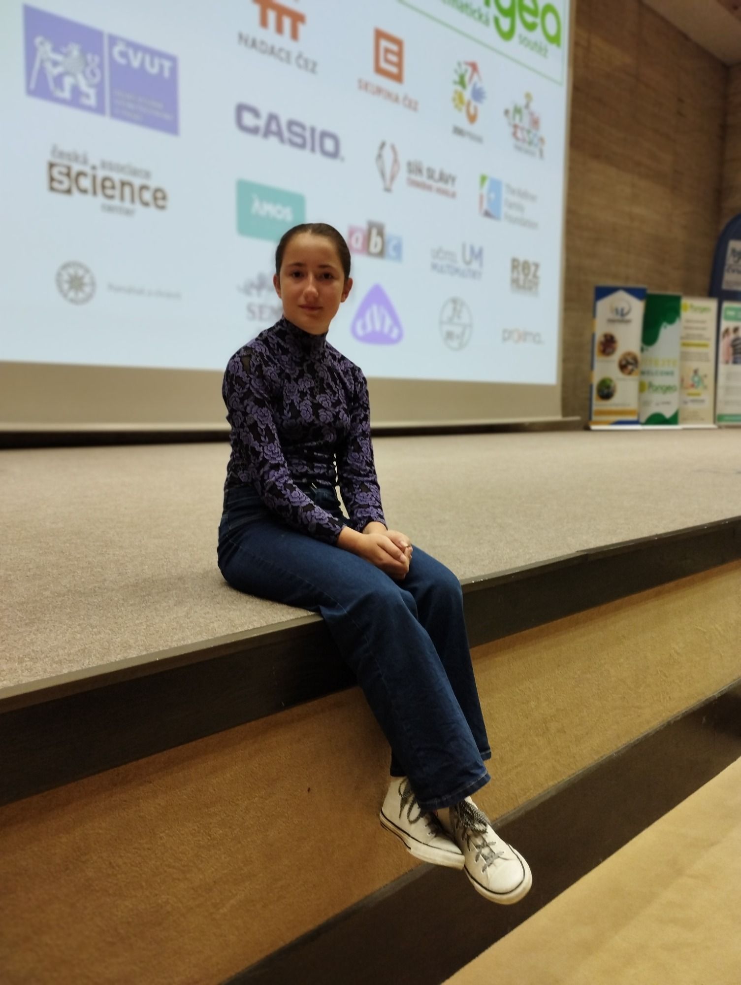 Magdaléna Gruberová (1. A) ve finále soutěže Pangea