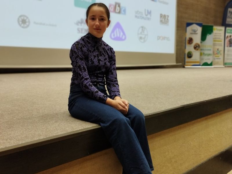 Magdaléna Gruberová (1. A) ve finále soutěže Pangea