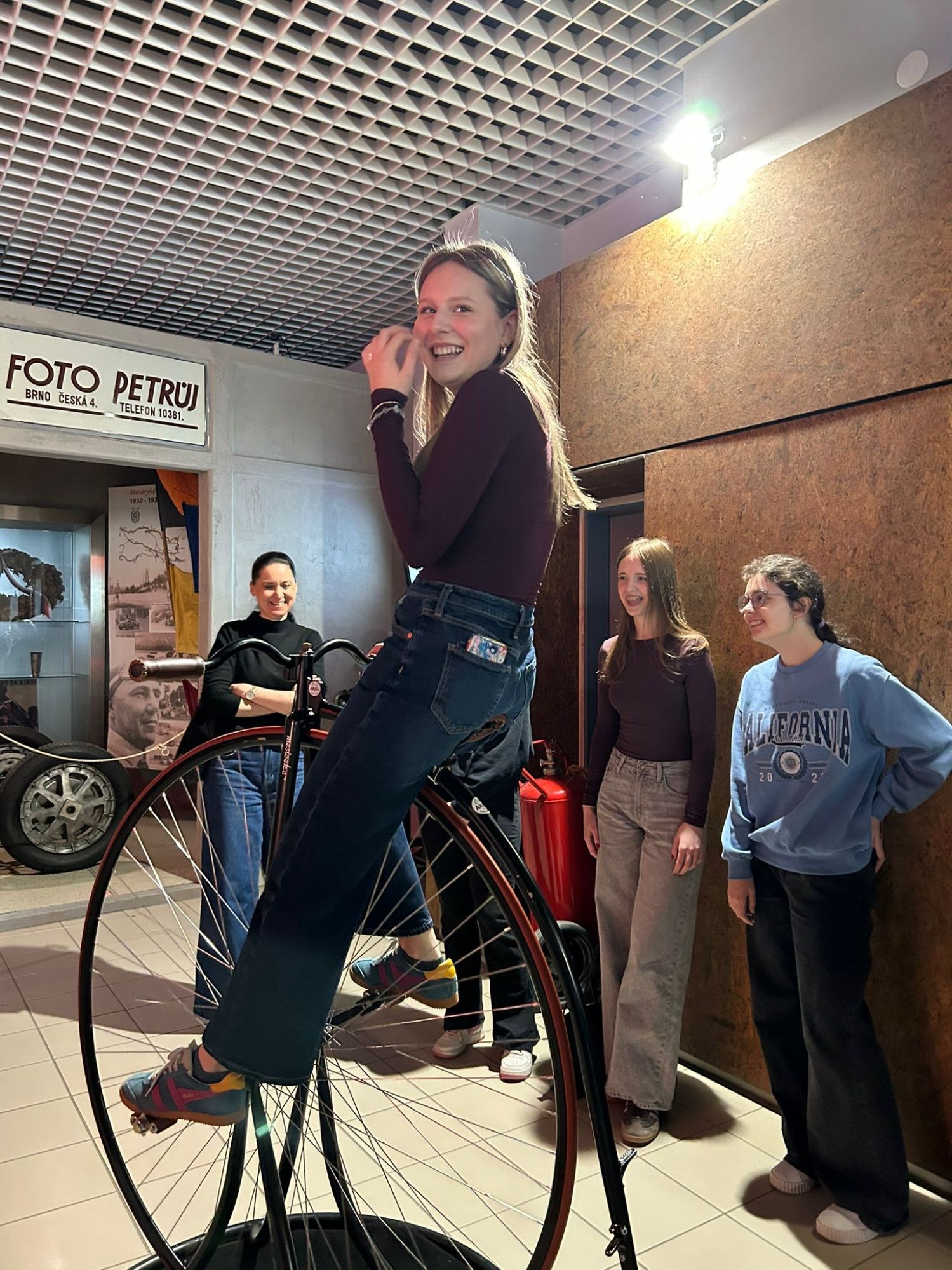 1.C/4 na exkurzi do minulosti za technikou