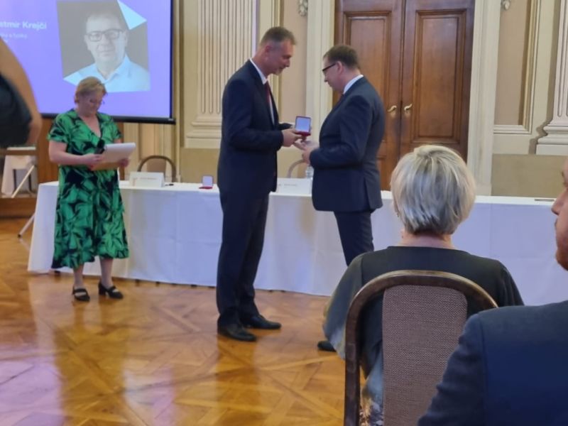 Mgr. Čestmír Krejčí oceněn za pedagogický leadership