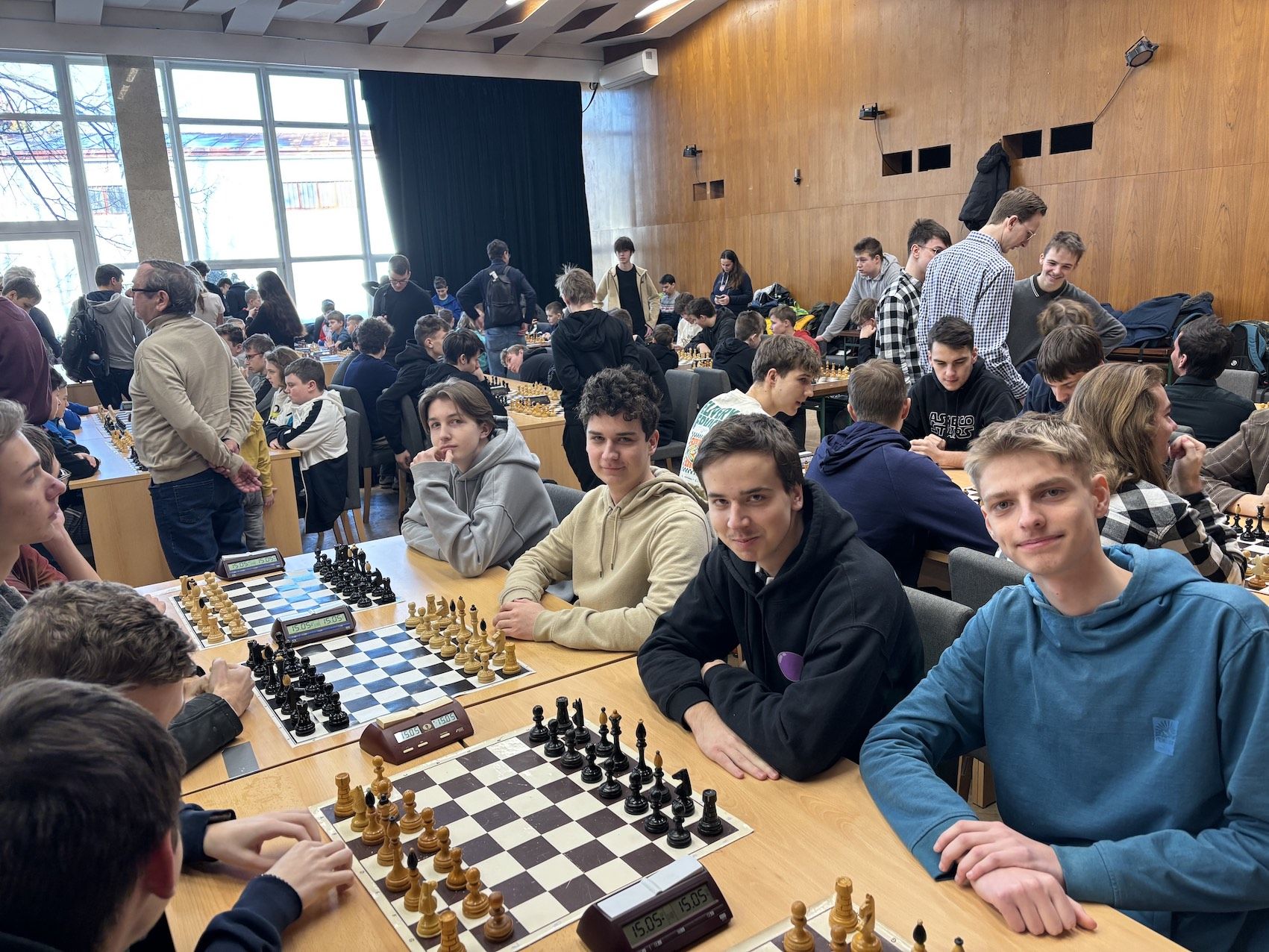 Krajské kolo soutěže šachistů