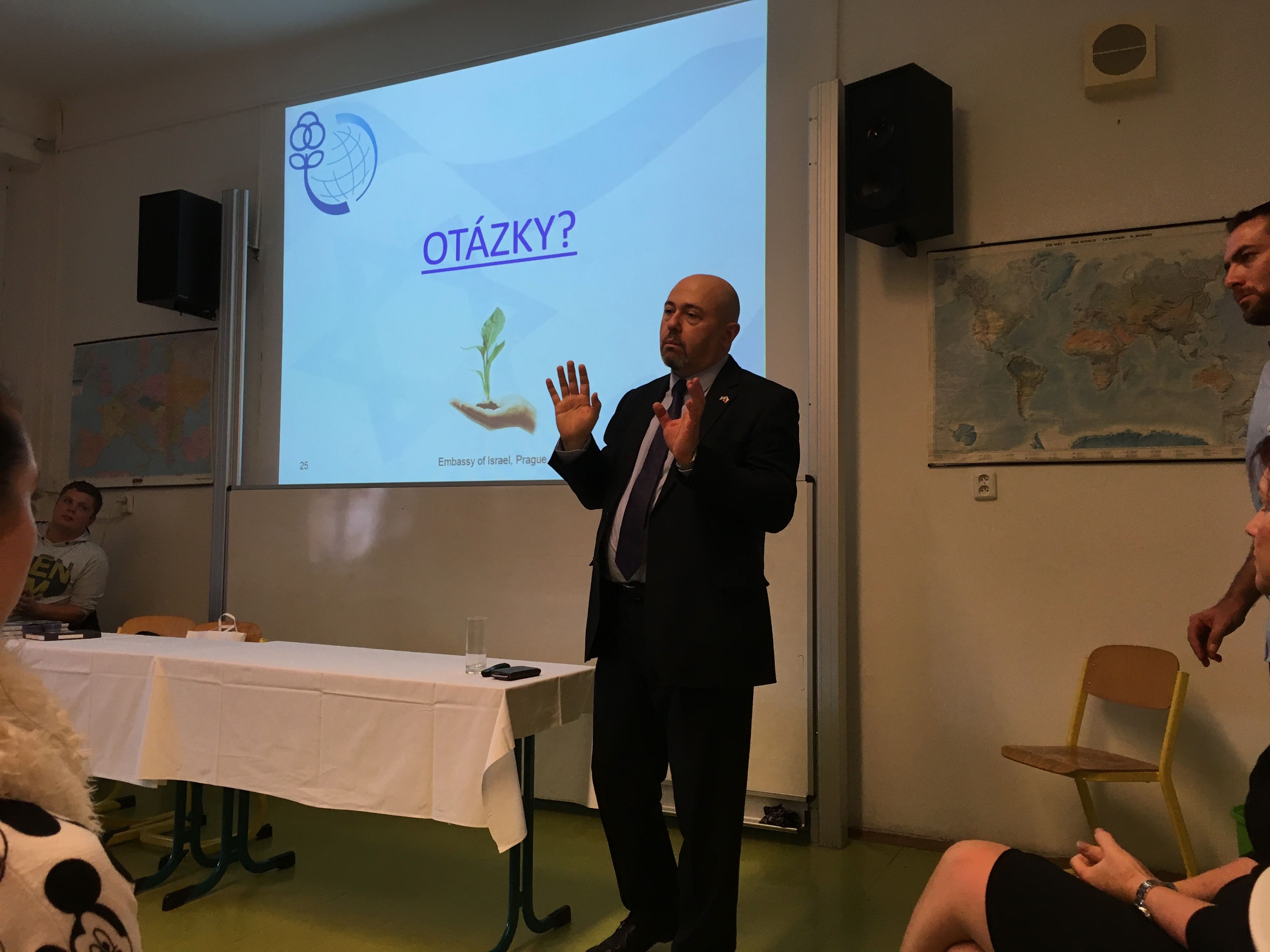 Návštěva izraelského velvyslance