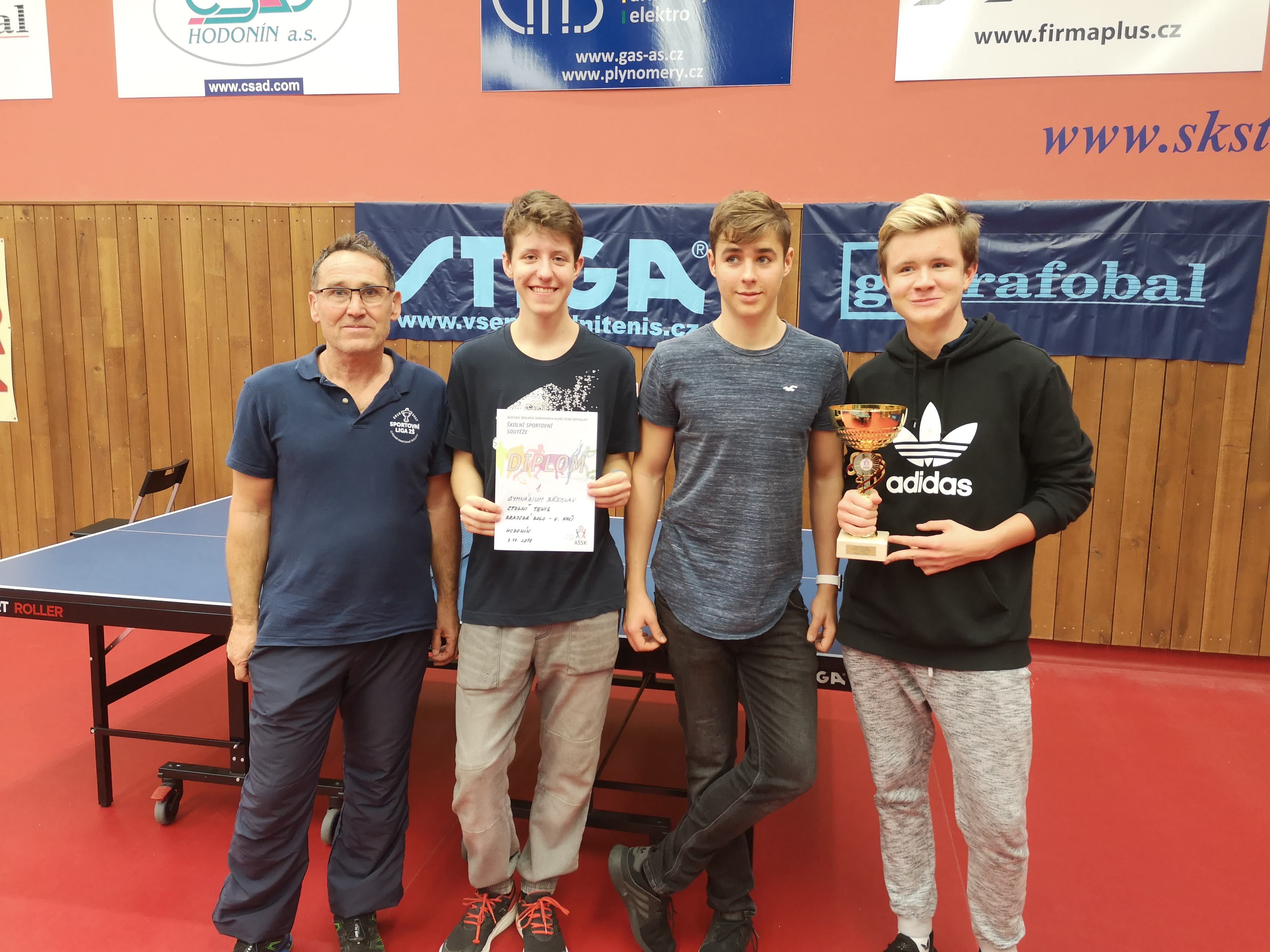 Vítězství ve stolním tenise