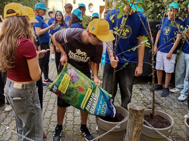 Projekt Koláč přátelství se studenty z Nové Bani