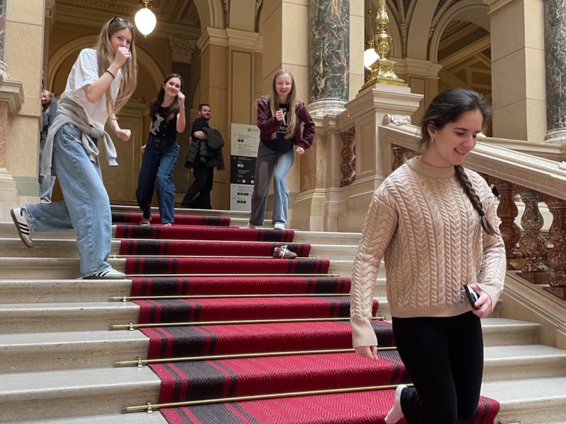 Kvarta navštívila Národní muzeum v Praze a brněnské planetárium