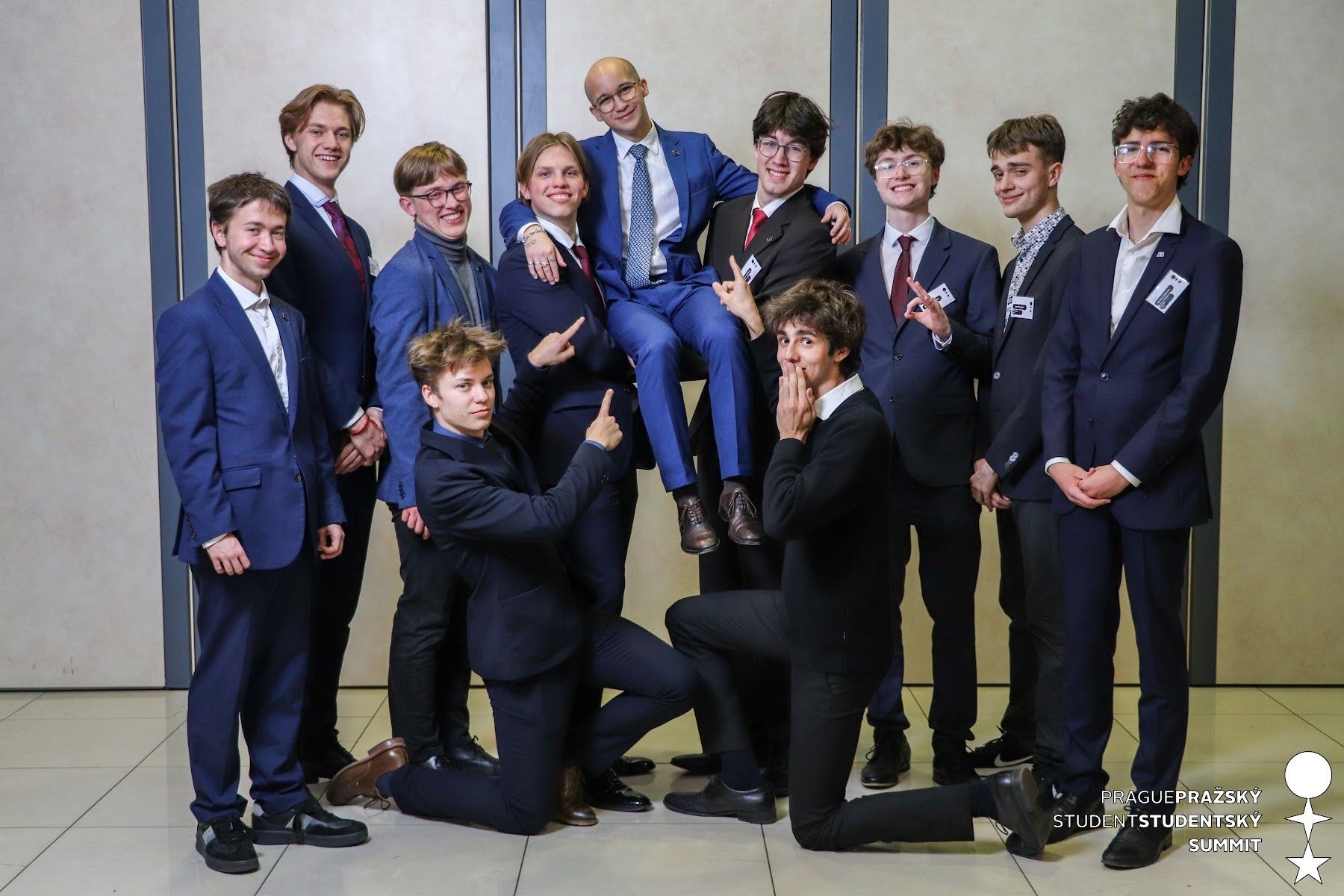Student naší školy na Pražském studentském summitu