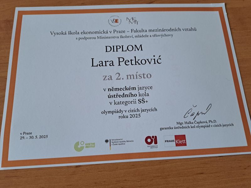 Krásný úspěch nejen pro němčinu