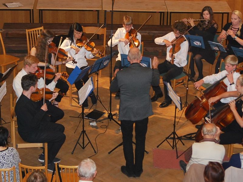 Sbor z Northeimu na břeclavském gymnáziu