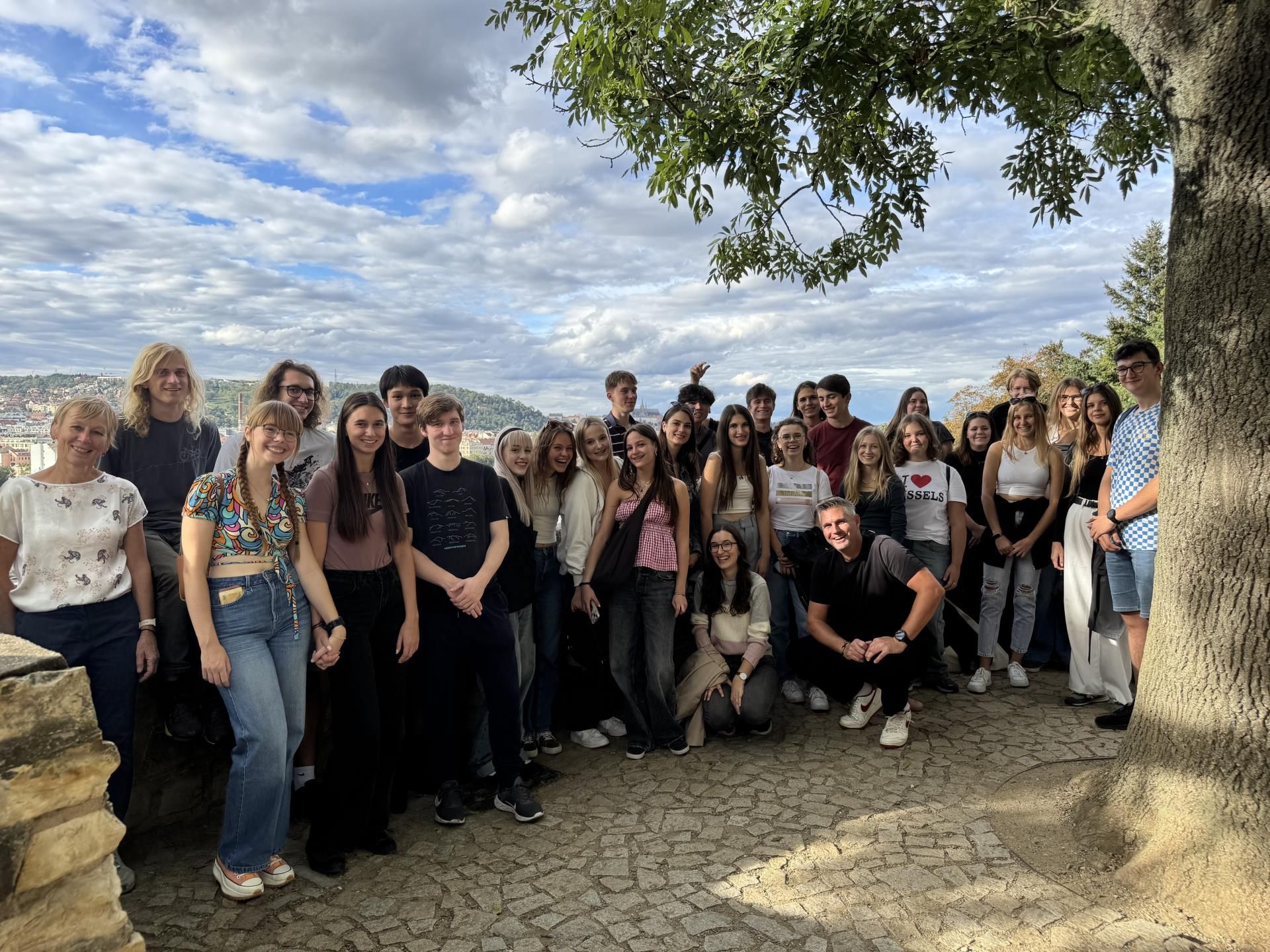 Praha už volá... i naše maturanty