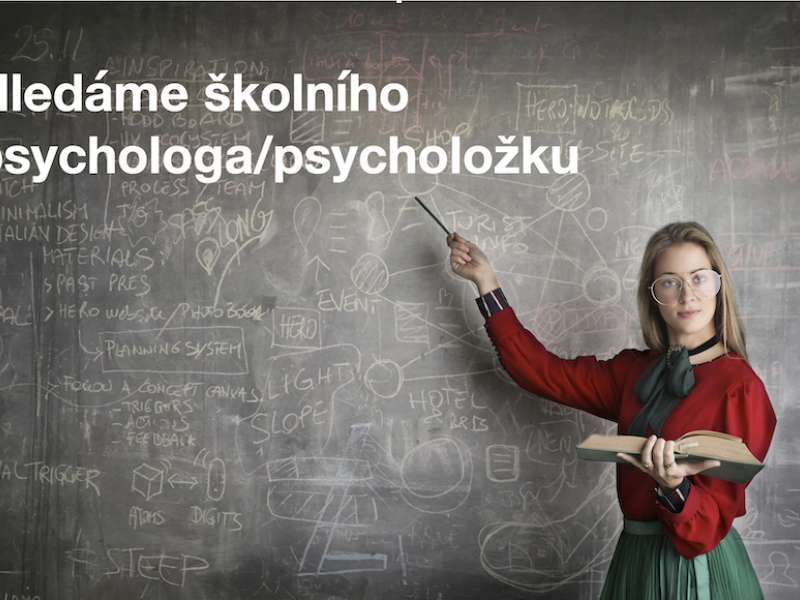 Hledáme školního psychologa/psycholožku