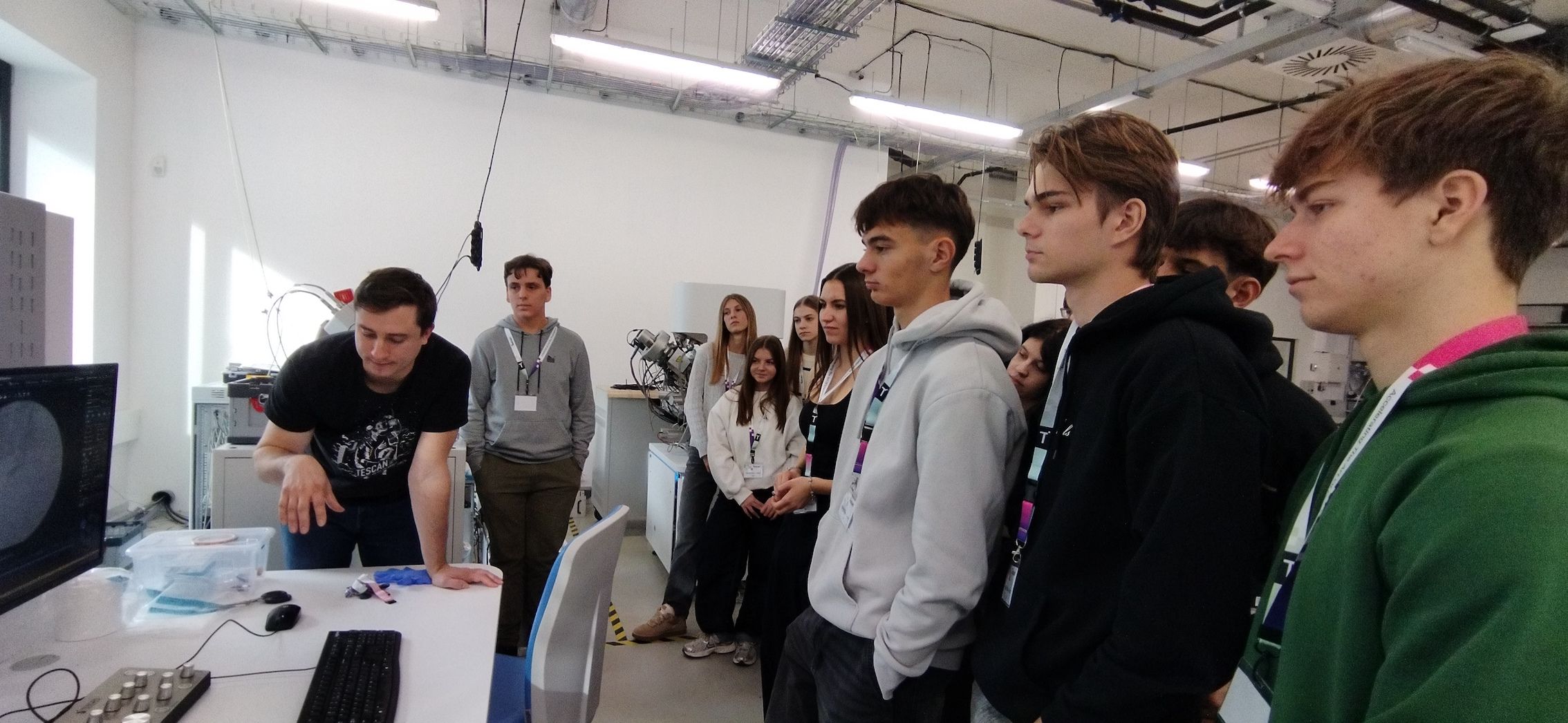 Exkurze ve firmě TESCAN