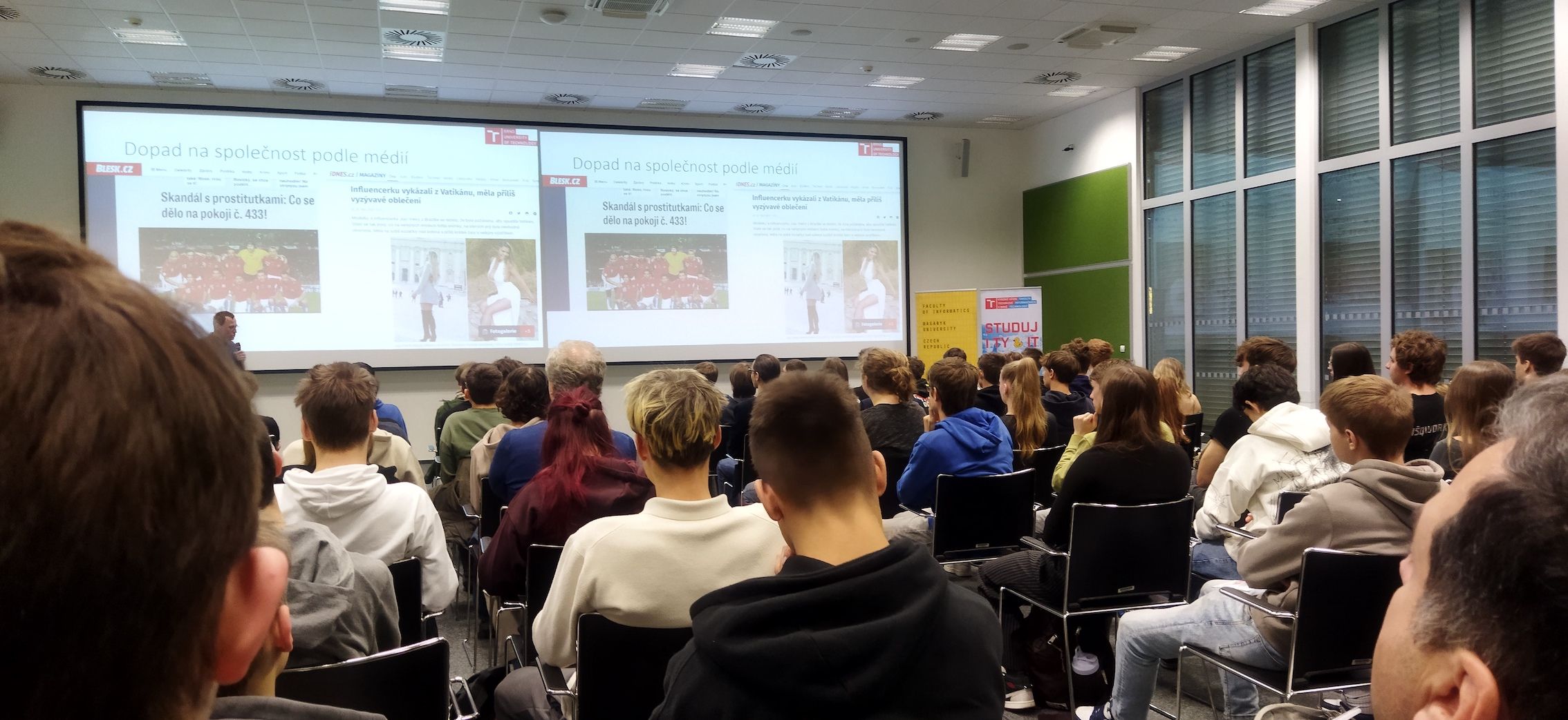 Naši studenti na akci AI4Talents