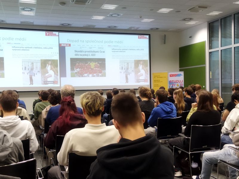 Naši studenti na akci AI4Talents