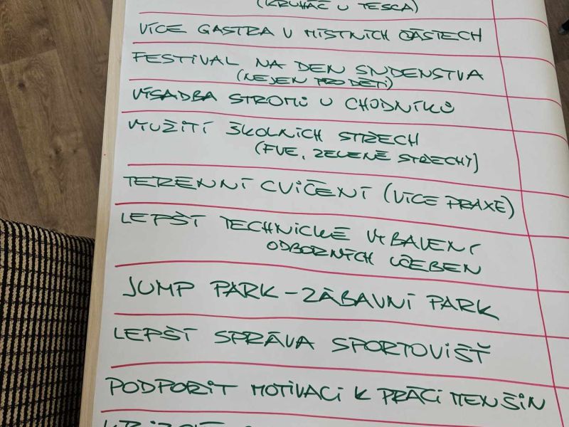 Zástupci Studentského sněmu debatovali na radnici