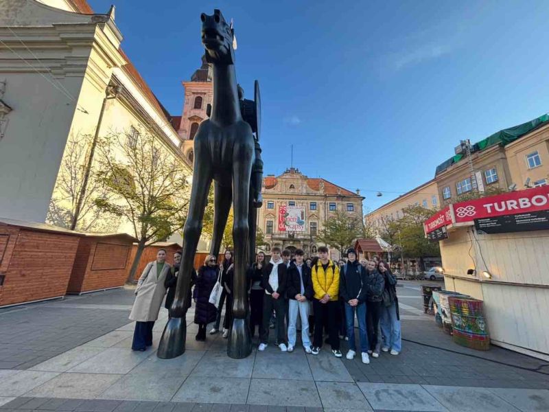 Třídy prvního ročníku v Moravské galerii