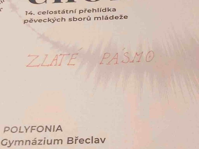 Velké úspěchy sboru Polyfonia!