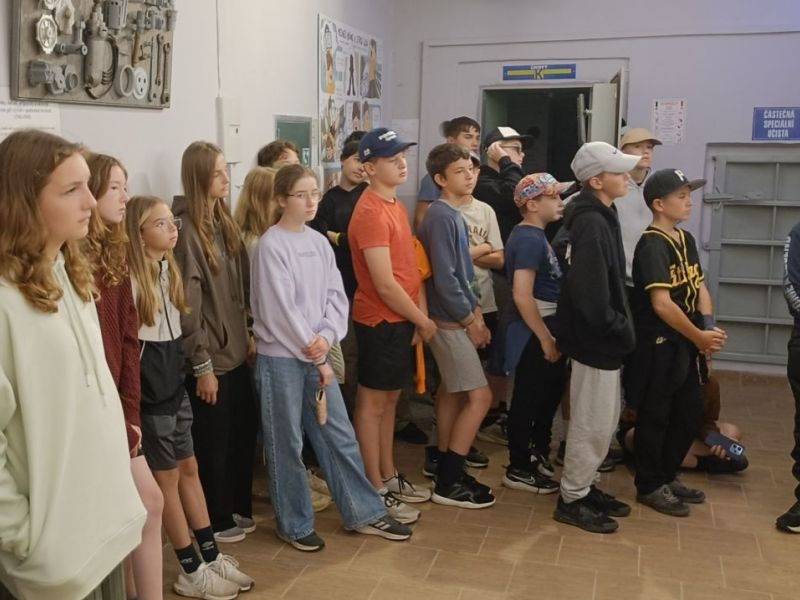 Terénní přírodovědné cvičení sekundy v Jedovnicích