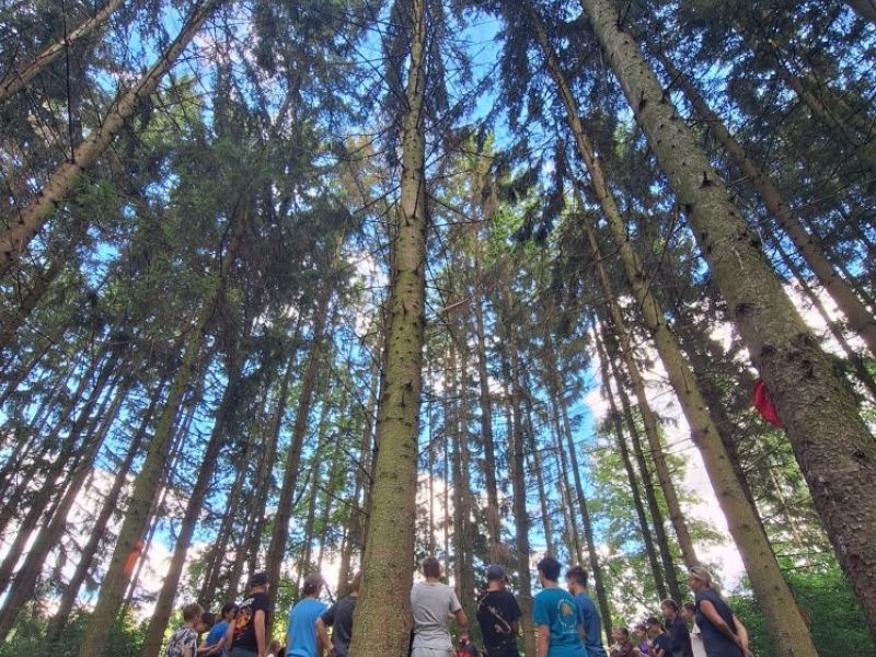 Terénní přírodovědné cvičení sekundy v Jedovnicích