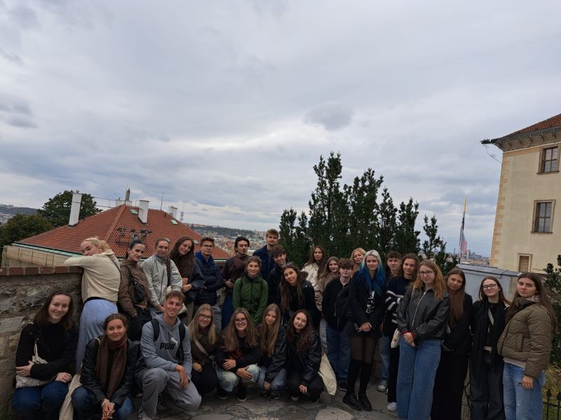 Praha už volá! I studenty z 4.D...