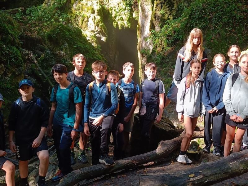 Terénní přírodovědné cvičení sekundy v Jedovnicích