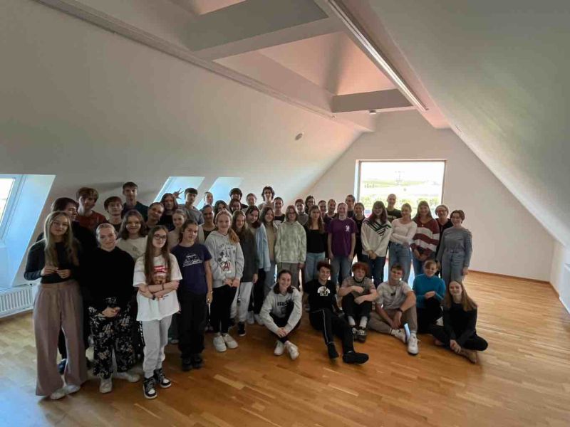 Sbor Polyfonia na soustředění