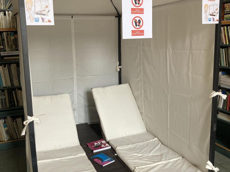 Tichá zóna v knihovně